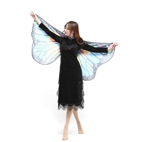 Butterfly Wings Sjal Sommerfugletørklæde B B B