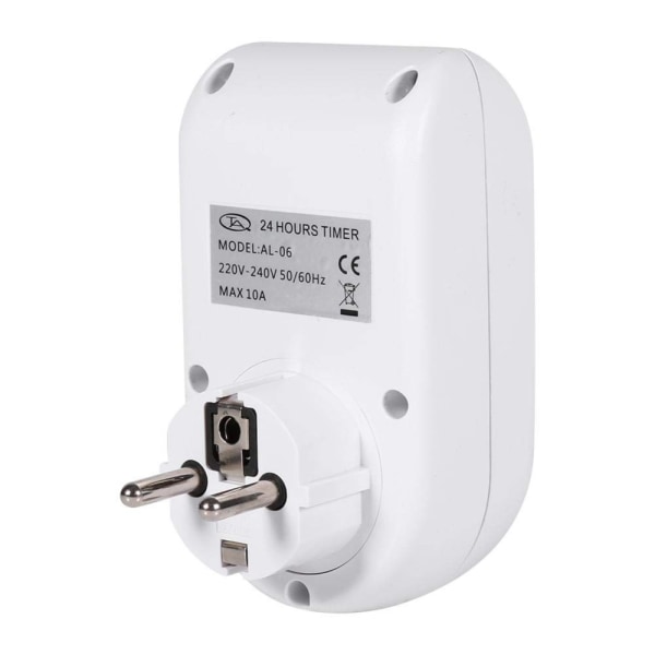 Europæisk standard timerstik Funktionel LCD digital timer
