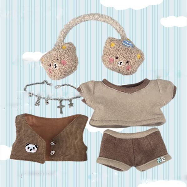 Nuken vaatteet Nukkeliivit Shortsit LIGHT KHAKI Light Khaki
