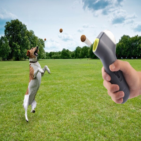 Pet Leksaker Snack Katapult Launcher Food Feeder Thrower Dog Training