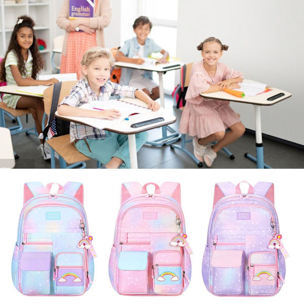 Skolväskor Studentryggsäck ROSA L L Pink L-L
