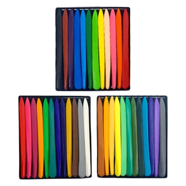 6/12/24/36 Farver Plastic Crayon Farvet Crayon 36 COLORS 36Colors
