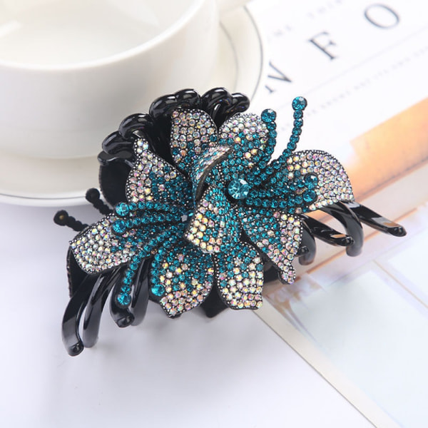 Hair Grab Crystal Hodeplagg SAPPHIRE BLUE sapphire blue
