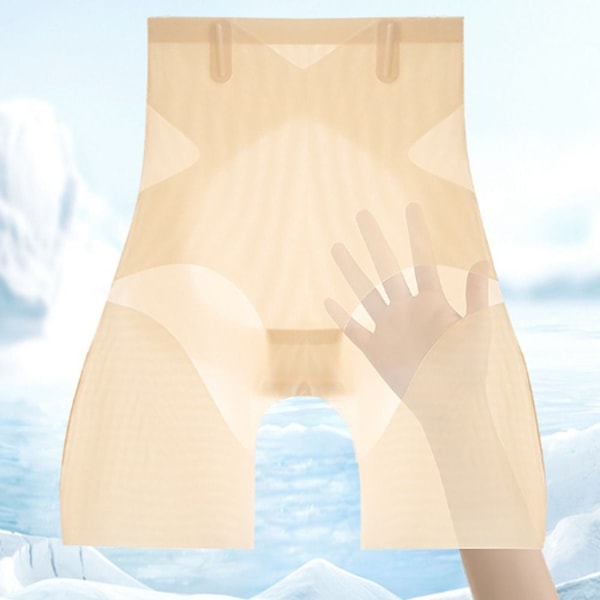 Ultratunn kylbyxa Tummy Control Shapewear NUDE L Nude L