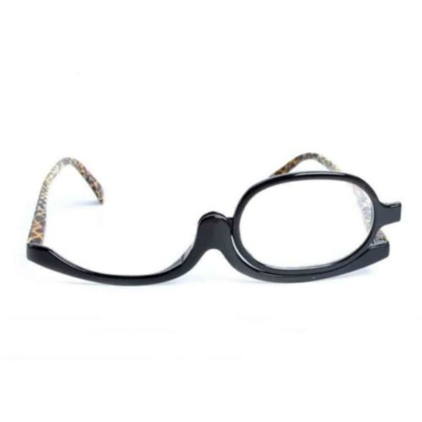 +1,50~+4,0 Diopter Svingbare Sminke- og Lesebriller, Foldbare Strength 4.00