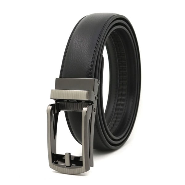 Miesten Click Belt Nahkavyöt MUSTA 120cm 120cm black 120cm-120cm