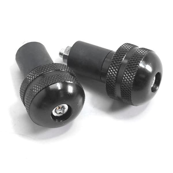 2 stk. Motorcykelstyrpropper Styr Ende SORT