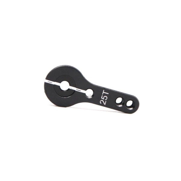 4STK 25T Servo Vippearme RC Servo Arm Horn SORT Black