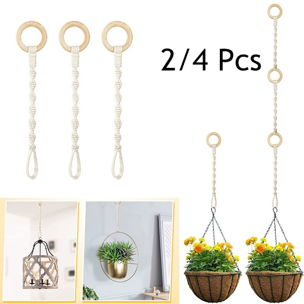 2/4st Planthängare förlängare Planthängande förlängare 2ST 2ST 2Pcs