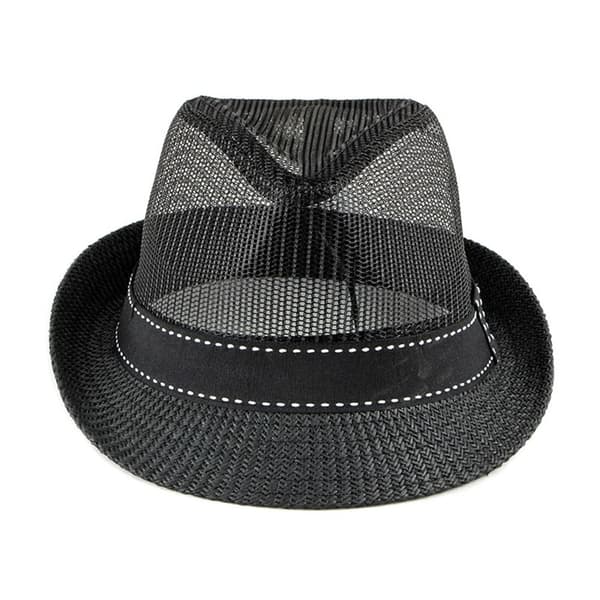 Uthulet Cap Mesh Hats MARINE BLÅ Navy Blue