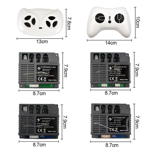 Elektrisk bilfjernkontroll for barn RC 2 RC 2 RC 2