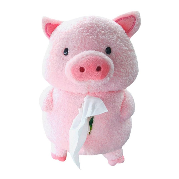 Bilmonterad Mjukpapper Lådor Djur Bil Papper Lådor PIGLET PIGLET Piglet
