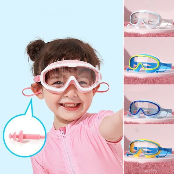 Børne svømmebriller Vandtætte svømmebriller PINK pink af64 | pink | Fyndiq