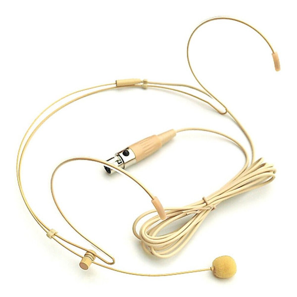 Hovedbåret headset mikrofon SORT black