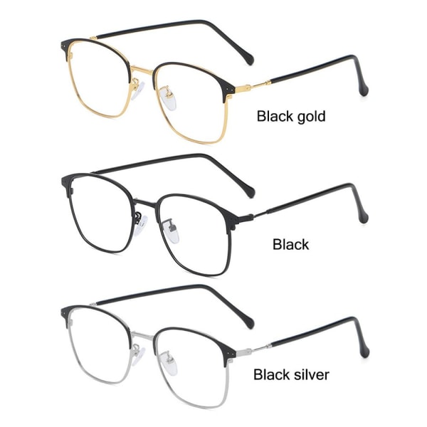 Fotokromatiske solbriller Blå lysblokkerende briller Black