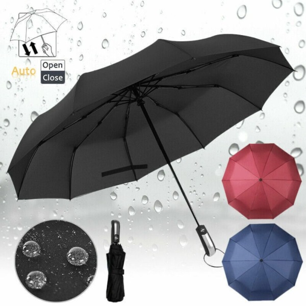 Automaattinen Umbrella 10 Ribs Umbrella PURPLE Purple