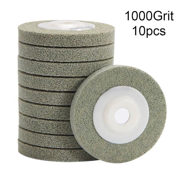 10 kpl 100 mm nylon 1000Grit