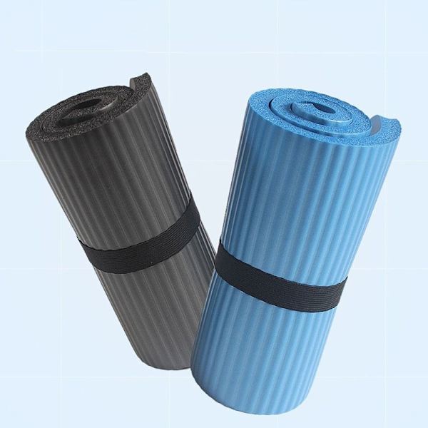 Jooga Polvisuojat Flat Belly Wheel Pad MUSTA Black