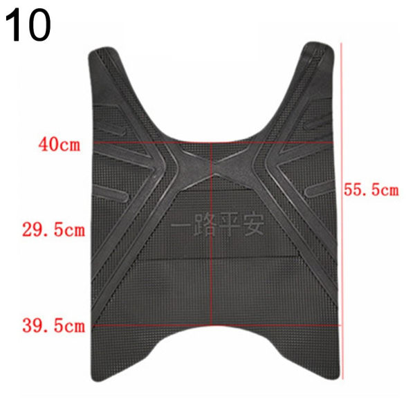 Scooter Pedal Pad Læder Pedal Pad 10 10 10