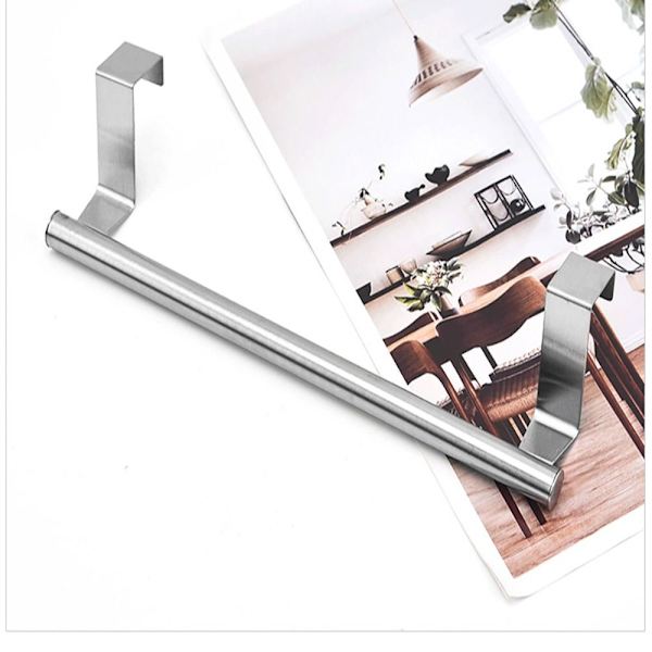 2 stk Håndkleholder Håndklestang SORT black