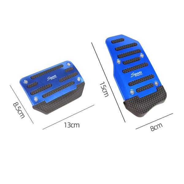 Bilpedal Cover RÖD red