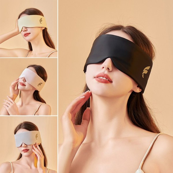 Sleep Eyemask Ljudisolerad öronmask SVART B B Black B-B