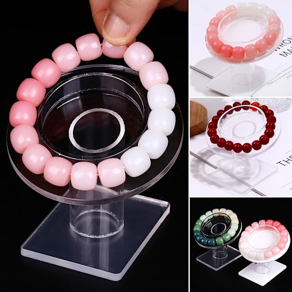 Armband Display Rack Organizer Stativ TRANSPARENT Transparent