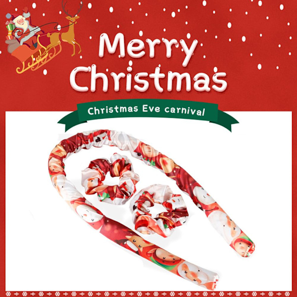 Heatless Curl Ribbon Pannband Lazy Curler