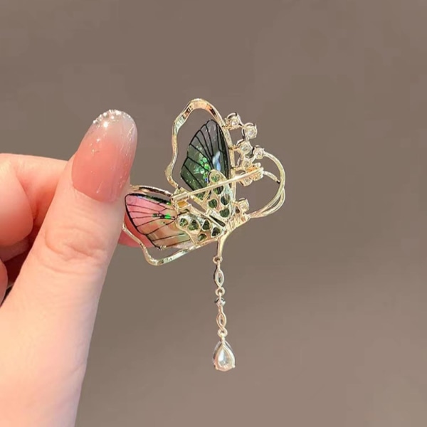 Crystal Brosch Pin Brosch Dam B B B