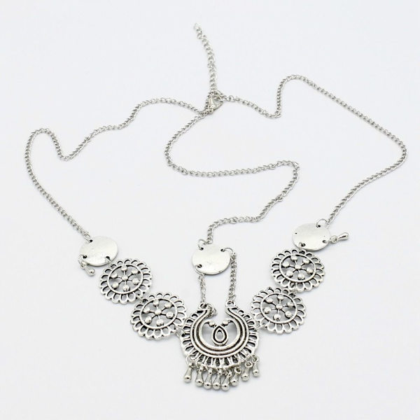 Bohemian Head Chain Hiuskorut SILVER silver