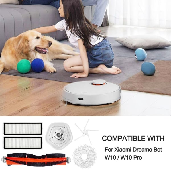 Til Xiaomi Dreame W10 Robotstøvsugertilbehør 2X rag