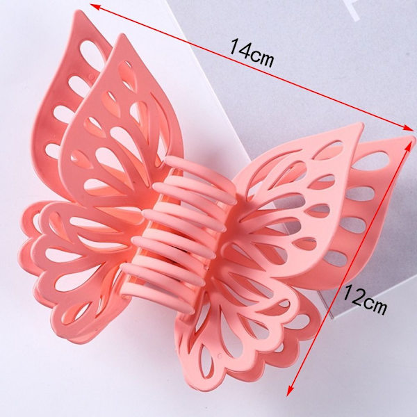 2kpl Hiuskynsipidikkeet Ontot Butterfly-hiusneula VILLA Purple