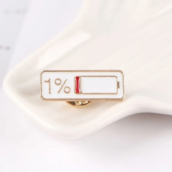 Mood Brosch Pin Interaktivt Emaljmärke 3 3 3