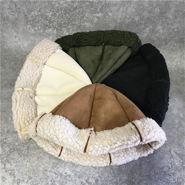 Brättlös mössa Cap Dome Melon Hat KHAKI khaki