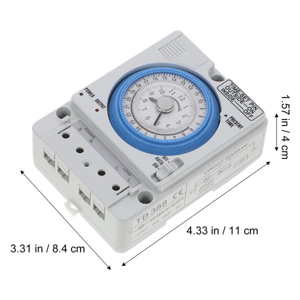 Tidsur Mekanisk Tidsbryter Mekanisk Timer