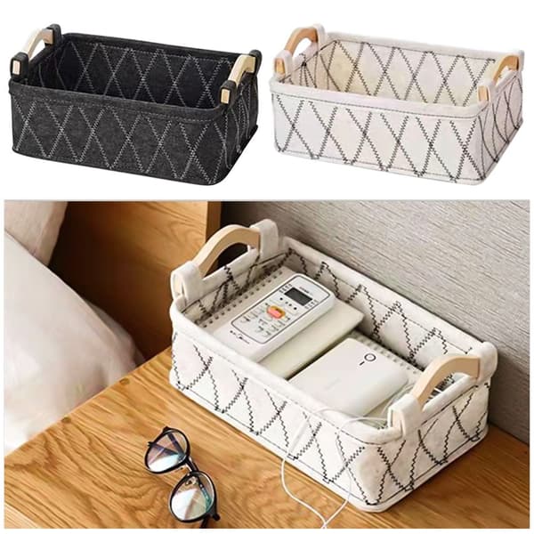 WovenStorage Baskets Förvaringslåda WHITE M white M