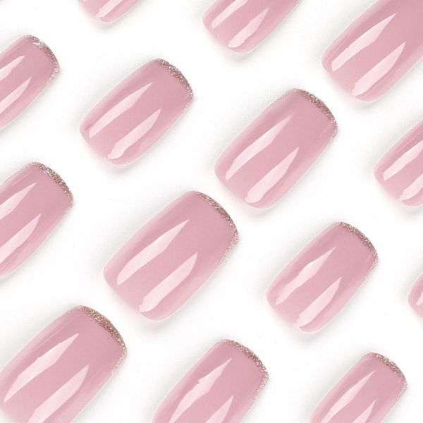 24stk False Nails Short Square JP2330 JP2330 JP2330