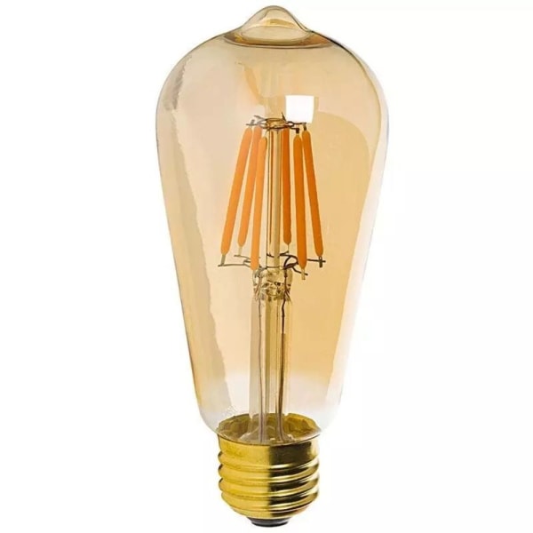 LED-glödlampa Vintage Glödlampa MÖRKBRUN 6W 6W dark brown 6W-6W