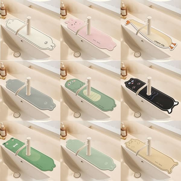 Kran Absorberende Matte Vask Splash Guard STYLE 2 STYLE 2 Style 2