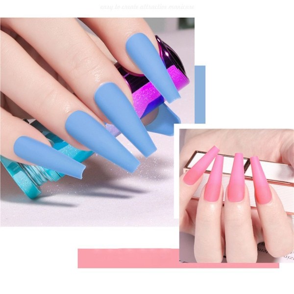 False Nails False Nail Tips LILLA Purple