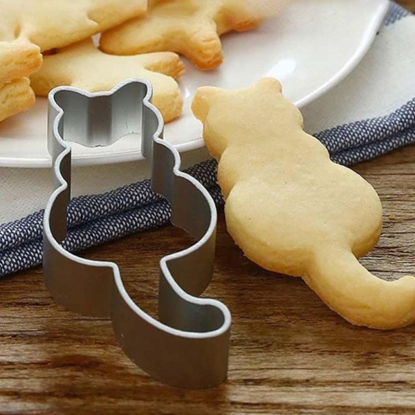 2 STK Cookie Cutters Biscuit Form CAT CAT cat