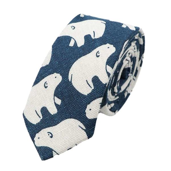 6 cm bomullsslips Cravat 10 10 10