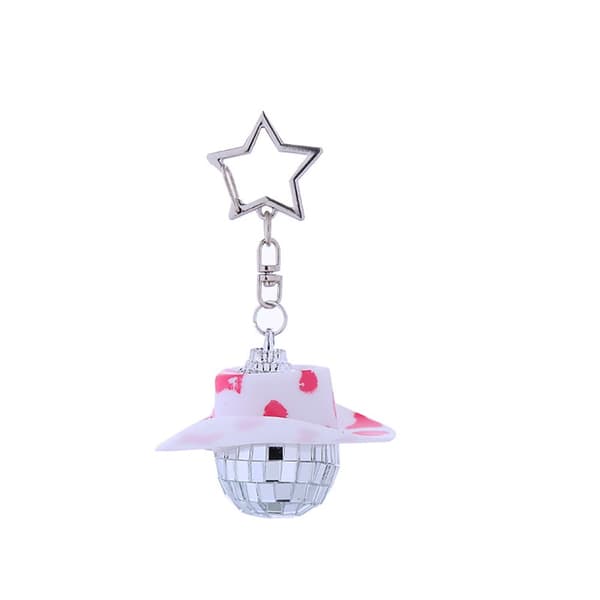 Disco Mirror Keychain Cowboy Keychain KAFFE coffee