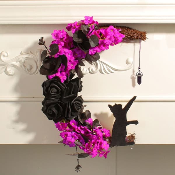Halloween-seppeleet Moon Wreath 2 2 2
