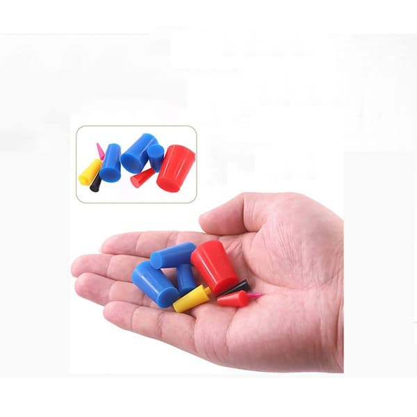 120st gummiproppar Kit Stopparplugg Silikon 120pcs