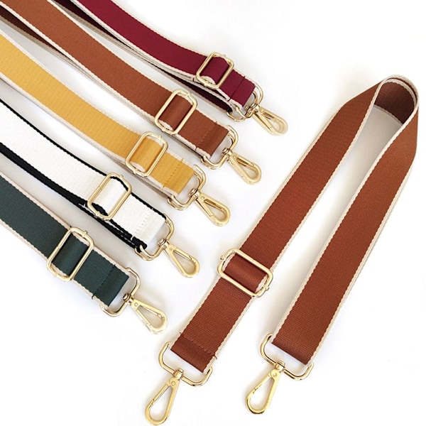Crossbody taske strop skuldertaske bælter SORT black