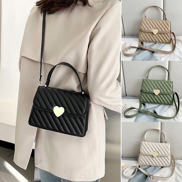 Messenger Axelväska Crossbody Väskor VIT white