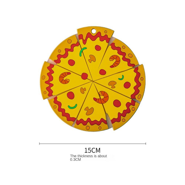 3 stk Anti-skald matte Creative Coaster Spisebord Mat