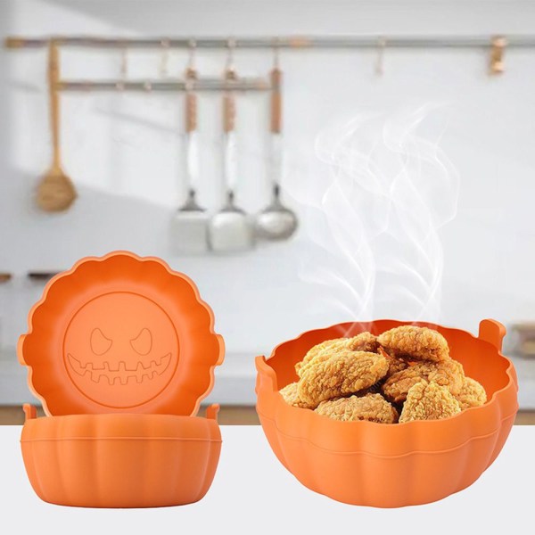 Halloween Pumpkin Air Fryer Mat silikonkruka