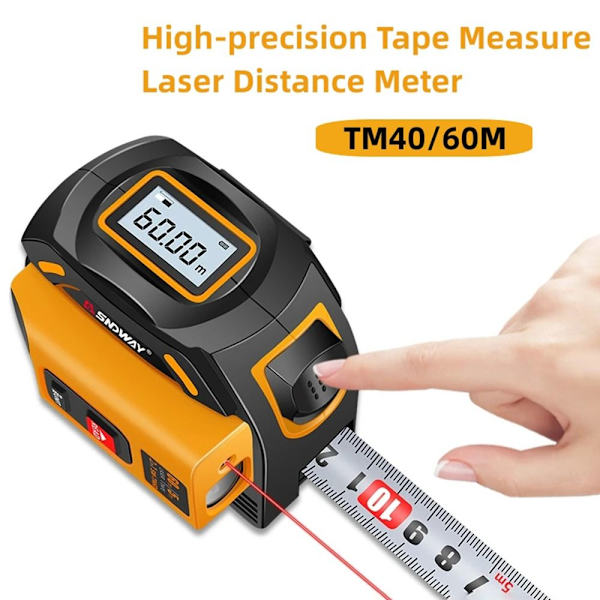 2-in-1 lasermittanauha 131 Ft Lasermitta 40M LASER 40M 40m Laser